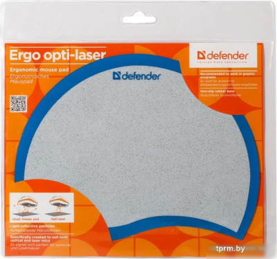 Коврик для мыши Defender Ergo opti-laser (50513) 