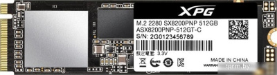 SSD A-Data XPG SX8200 Pro 512GB ASX8200PNP-512GT-C 