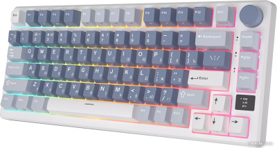 Клавиатура Royal Kludge RK-M75 RGB Ocean Blue (RK Brown) 