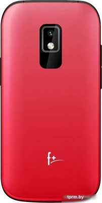 Кнопочный телефон F+ Flip 240 (черный/красный) 