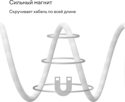 Кабель Magssory CBL001 (1.2м, титан) 