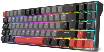 Клавиатура Royal Kludge RK71 ISO RGB (черный, RK Red) 