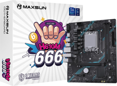 Maxsun H610M 666 WiFi6 D5 
