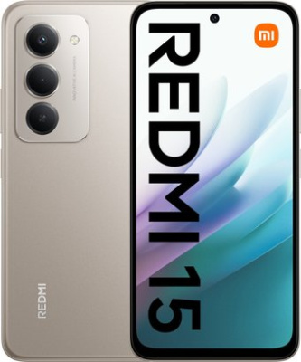 Телефон Xiaomi Redmi 15 4G 6GB/128GB международная версия (титановый)