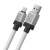 Кабель Baseus CoolPlay Series Fast Charging Cable 100W USB Type-A - USB Type-C (1 м, белый) Кабель Baseus CoolPlay Series Fast Charging Cable 100W USB Type-A - USB Type-C (1 м, белый)
