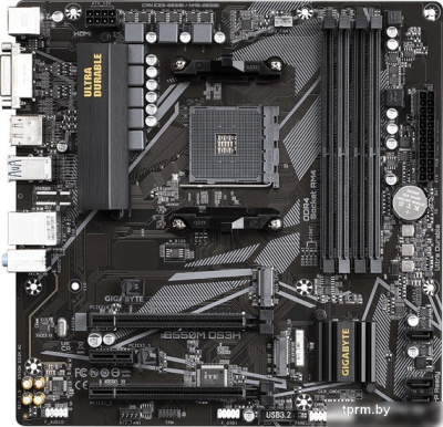 Материнская плата Gigabyte B550M DS3H (rev. 1.5) 
