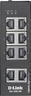Неуправляемый коммутатор D-Link DIS-100E-8W/A1A 