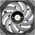 Вентилятор для корпуса Thermaltake ToughFan Turbo CL-F121-PL12GM-A 