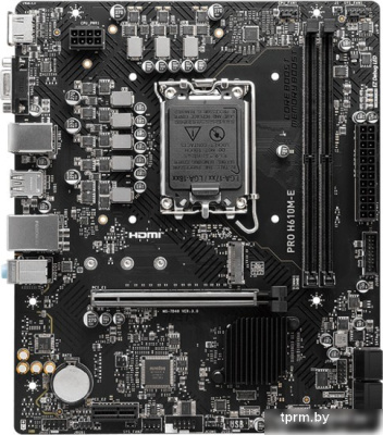 Материнская плата MSI PRO H610M-E 
