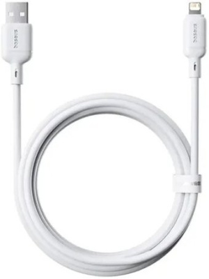 Кабель Baseus Silky Series Fast Charging Cable USB Type-A - Lightning (2 м, белый)
