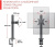 Кронштейн для монитора Holder MDS-M101-B (черный) 