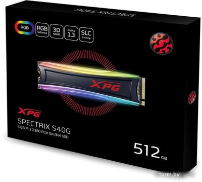 SSD A-Data XPG Spectrix S40G RGB 512GB AS40G-512GT-C 