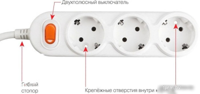 Удлинитель Power Cube PC-2-1.5M 