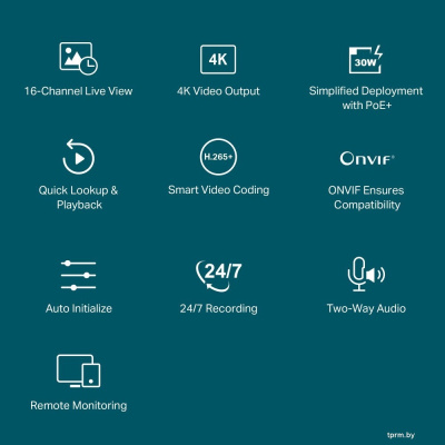 TP-Link Vigi NVR2016H-16P 