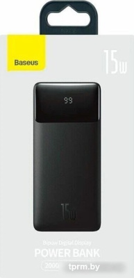 Baseus Bipow Digital Display 20000mAh (черный) 