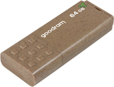 USB Flash GOODRAM UME3 Eco Friendly 64GB (коричневый) 