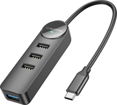 USB-хаб Borofone DH5 USB Type-C 