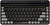 Клавиатура A4Tech Fstyler FBK30 (черная смородина) 