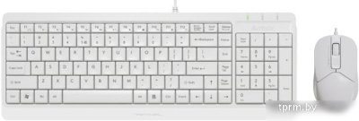 Клавиатура + мышь A4Tech Fstyler F1512 (белый) 