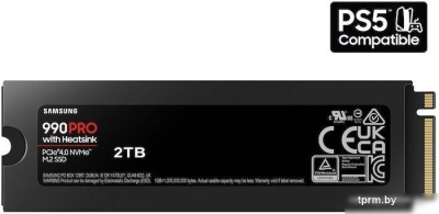 SSD Samsung 990 Pro с радиатором 2TB MZ-V9P2T0CW 