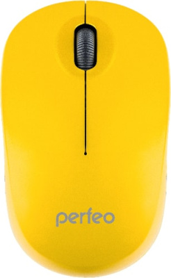 Мышь Perfeo Sky (желтый/черный)