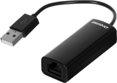 Сетевой адаптер Digma D-USB2-LAN100 