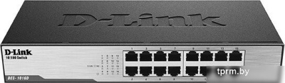 Неуправляемый коммутатор D-Link DES-1016D/I1A 
