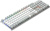 Клавиатура A4Tech Fstyler FS100 Neon (серебристый/серый) 