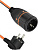 Удлинитель Electraline 01731 (20 м, оранжевый) 