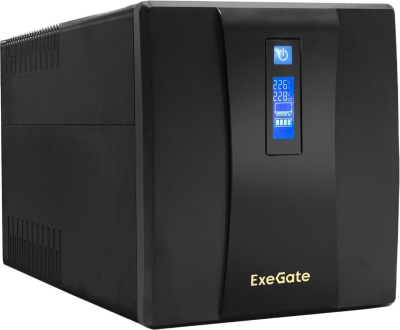 Источник бесперебойного питания ExeGate SpecialPro Smart LLB-1500.LCD.AVR.4SH.USB EP212520RUS 