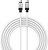 Кабель Baseus CoolPlay Series Fast Charging Cable 100W USB Type-C - USB Type-C (2 м, белый) 