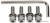 Кронштейн Dahua DH-PFA150 Кронштейн Dahua DH-PFA150