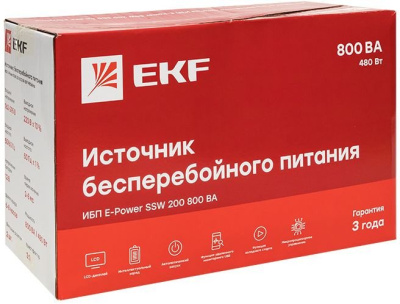 Источник бесперебойного питания EKF SSW-280 