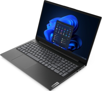 Lenovo V15 G4 IRU/ i3-1315U/ 15.6 FHD IPS AG 300nits/ UHD/ 8GB/ 256GB/ DOS/ ENG/ Business Black ноутбук 83A1007CRM 