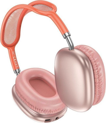 Наушники Borofone BO22 Plus (розовый) 