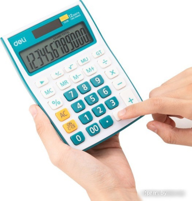 Бухгалтерский калькулятор Deli E1238/BLUE 
