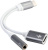 Адаптер Ergolux ELX-CSA02-C01 USB Type-C/Lightning (0.12 м, белый) 