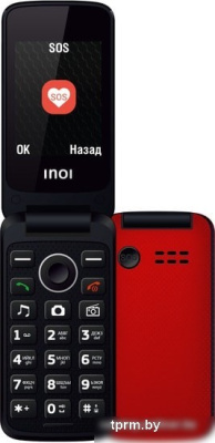 Мобильный телефон Inoi 247B (красный) 