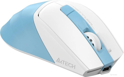 Мышь A4Tech Fstyler FG45CS Air2 (белый/голубой) 