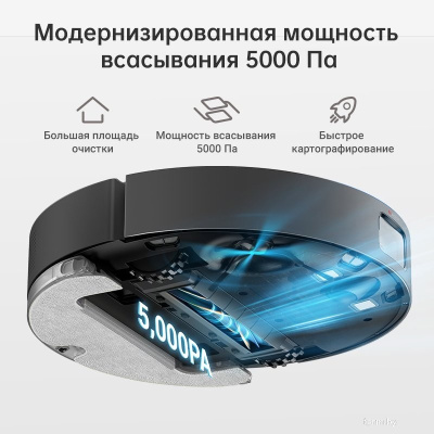 Робот-пылесос Dreame Bot D10s Plus (международная версия, черный) 