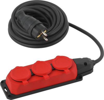 Удлинитель ЭРА UK-3e-3x1.5-5m-IP44(KG) Б0057579 