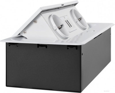 CACTUS CS-SOCKET-EU/USBA-WH 