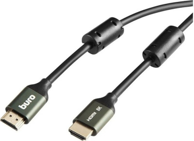 Кабель Buro BHP-HDMI-2.1-5G HDMI - HDMI (5 м, черный) 