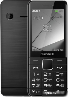 Кнопочный телефон TeXet TM-425 (черный) 