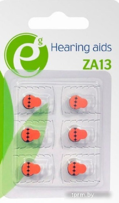 Батарейки EnerGenie ZA13 6 шт EG-BA-ZA13-01 
