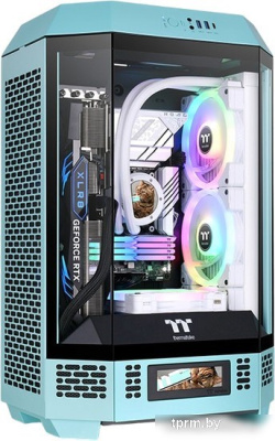 Корпус Thermaltake The Tower 300 Turquoise CA-1Y4-00SBWN-00 