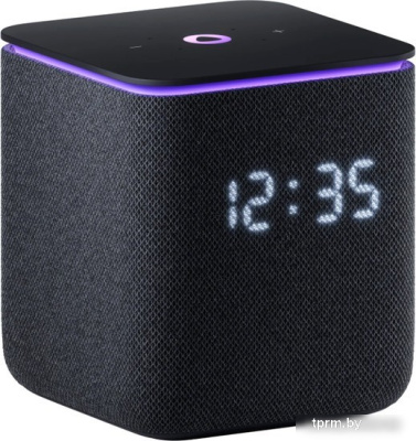 Умная колонка Яндекс Станция Миди (черный) 