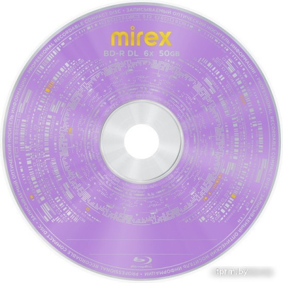 BD-R диск Mirex 50Gb 6х UL141006A6S (1 шт.) 