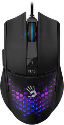 Игровая мышь A4Tech Bloody L65 Max (черный/фиолетовый)
