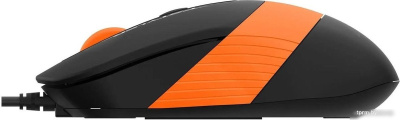 Мышь A4Tech Fstyler FM10S (оранжевый/черный) 